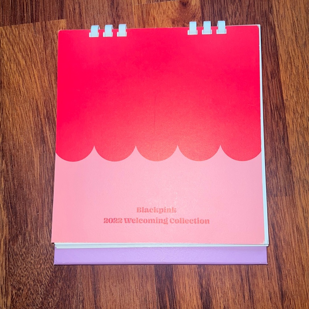 Blackpink Kpop welcoming collection 2022 calendar